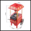 Máquina para hacer pochoclos carrito retro