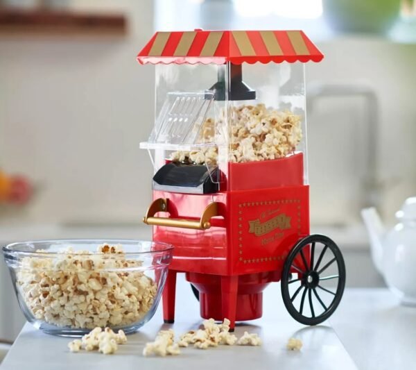 Máquina para hacer pochoclos carrito retro