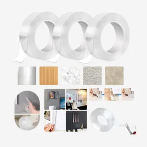 Pack de 3 Cintas doble faz lavables y reutilizables