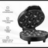 Máquina De Mini Donas Eléctrica Antiadherente 700w
