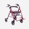 Andador con asiento. Regulable y plegable. Premium