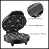Máquina De Mini Donas Eléctrica Antiadherente 700w