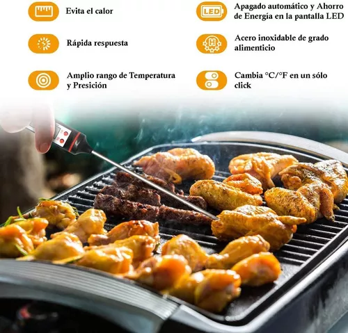 Termómetro digital para alimentos