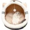 Cama iglú para gatos premium