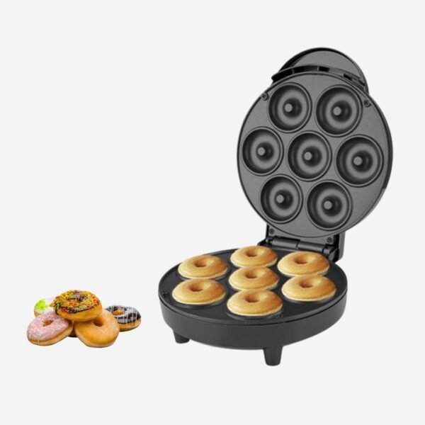 Máquina De Mini Donas Eléctrica Antiadherente 700w