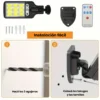 Reflector Solar 6 Led COB