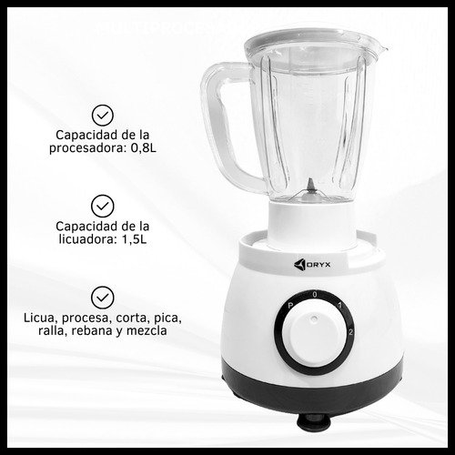 Multiprocesadora + Licuadora